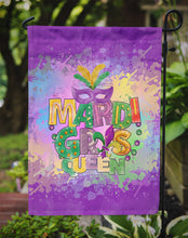 Load image into Gallery viewer, Mardi Gras Queen Garden Flag – Decorative Outdoor Yard Flag