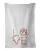Load image into Gallery viewer, Great Pyrenees #2 Love White Kitchen Towel Set of 2 Dish Towels