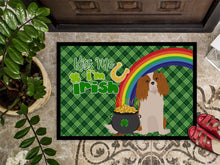 Load image into Gallery viewer, Blenheim Cavalier Spaniel St. Patrick's Day Doormat - 24x36 Decorative Floor Mat – Indoor/Outdoor Rug with Artistic Flair
