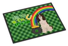 Load image into Gallery viewer, Liver English Springer Spaniel St. Patrick's Day Doormat - 24x36 Decorative Floor Mat – Indoor/Outdoor Rug with Artistic Flair