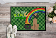 Load image into Gallery viewer, Fawn Great Dane St. Patrick's Day Doormat - 24x36 Decorative Floor Mat – Indoor/Outdoor Rug with Artistic Flair