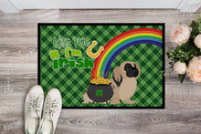 Load image into Gallery viewer, Cream Pekingese St. Patrick's Day Doormat - 24x36 Decorative Floor Mat – Indoor/Outdoor Rug with Artistic Flair