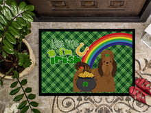 Load image into Gallery viewer, Red Shih Tzu St. Patrick's Day Doormat - 24x36 Decorative Floor Mat – Indoor/Outdoor Rug with Artistic Flair