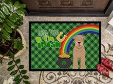 Load image into Gallery viewer, Red Wheaten Terrier St. Patrick's Day Doormat - 24x36 Decorative Floor Mat – Indoor/Outdoor Rug with Artistic Flair