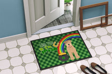 Load image into Gallery viewer, Red Wheaten Terrier St. Patrick's Day Doormat - 24x36 Decorative Floor Mat – Indoor/Outdoor Rug with Artistic Flair