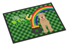 Load image into Gallery viewer, Red Wheaten Terrier St. Patrick's Day Doormat - 24x36 Decorative Floor Mat – Indoor/Outdoor Rug with Artistic Flair