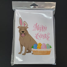 Load image into Gallery viewer, Fawn Pit Bull Terrier Easter Greeting Cards -  Blank Note Cards – 8-Pack of Artist-Designed Cards with Envelopes