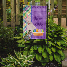 Load image into Gallery viewer, White Pit Bull Terrier Easter Garden Flag – Decorative Outdoor Yard Flag