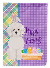 Load image into Gallery viewer, Bichon Frise Easter Garden Flag – Decorative Outdoor Yard Flag