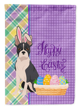 Load image into Gallery viewer, Black Boston Terrier Easter Garden Flag – Decorative Outdoor Yard Flag