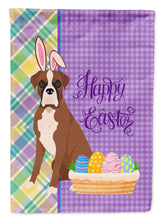 Load image into Gallery viewer, Natural Eared Red Fawn Boxer Easter Garden Flag – Decorative Outdoor Yard Flag
