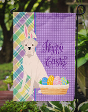 Load image into Gallery viewer, Natural Eared White Boxer Easter Garden Flag – Decorative Outdoor Yard Flag