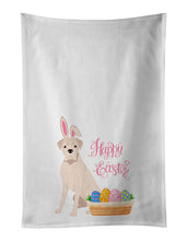 Load image into Gallery viewer, Natural Eared White Boxer Easter White Kitchen Towel Set of 2 Dish Towels
