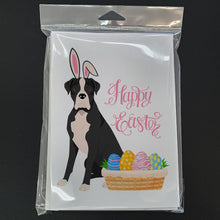 Load image into Gallery viewer, Natural Eared Black Boxer Easter Greeting Cards -  Blank Note Cards – 8-Pack of Artist-Designed Cards with Envelopes