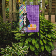 Load image into Gallery viewer, Natural Eared Black Boxer Easter Garden Flag – Decorative Outdoor Yard Flag