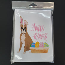 Load image into Gallery viewer, Fawn Boxer Easter Greeting Cards -  Blank Note Cards – 8-Pack of Artist-Designed Cards with Envelopes