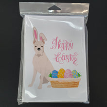 Load image into Gallery viewer, White Boxer Easter Greeting Cards -  Blank Note Cards – 8-Pack of Artist-Designed Cards with Envelopes