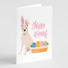 Load image into Gallery viewer, White Boxer Easter Greeting Cards -  Blank Note Cards – 8-Pack of Artist-Designed Cards with Envelopes