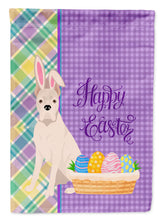 Load image into Gallery viewer, White Boxer Easter Garden Flag – Decorative Outdoor Yard Flag