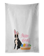 Load image into Gallery viewer, Black Boxer Easter White Kitchen Towel Set of 2 Dish Towels