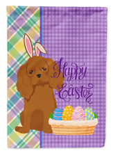 Load image into Gallery viewer, Ruby Cavalier Spaniel Easter Garden Flag – Decorative Outdoor Yard Flag
