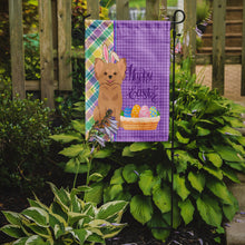 Load image into Gallery viewer, Longhaired Gold Chihuahua Easter Garden Flag – Decorative Outdoor Yard Flag