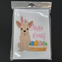 Load image into Gallery viewer, Fawn Chihuahua Easter Greeting Cards -  Blank Note Cards – 8-Pack of Artist-Designed Cards with Envelopes