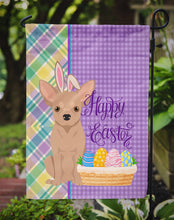 Load image into Gallery viewer, Cream Chihuahua Easter Garden Flag – Decorative Outdoor Yard Flag