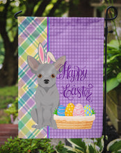 Load image into Gallery viewer, Silver Chihuahua Easter Garden Flag – Decorative Outdoor Yard Flag