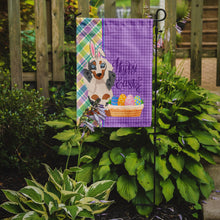 Load image into Gallery viewer, Longhair Cream Dapple Dachshund Easter Garden Flag – Decorative Outdoor Yard Flag