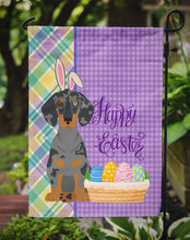 Load image into Gallery viewer, Black Dapple Dachshund Easter Garden Flag – Decorative Outdoor Yard Flag