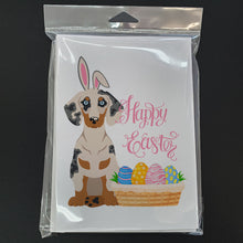 Load image into Gallery viewer, Cream Dapple Dachshund Easter Greeting Cards -  Blank Note Cards – 8-Pack of Artist-Designed Cards with Envelopes