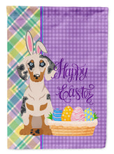 Load image into Gallery viewer, Cream Dapple Dachshund Easter Garden Flag – Decorative Outdoor Yard Flag
