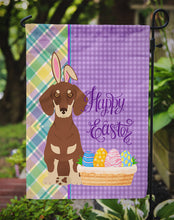 Load image into Gallery viewer, Chocolate and Cream Dachshund Easter Garden Flag – Decorative Outdoor Yard Flag