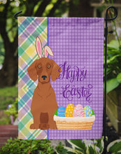 Load image into Gallery viewer, Red Dachshund Easter Garden Flag – Decorative Outdoor Yard Flag