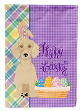 Load image into Gallery viewer, Cream Dachshund Easter Garden Flag – Decorative Outdoor Yard Flag