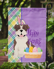 Load image into Gallery viewer, Brindle English Bulldog Easter Garden Flag – Decorative Outdoor Yard Flag