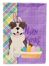 Load image into Gallery viewer, Brindle English Bulldog Easter Garden Flag – Decorative Outdoor Yard Flag