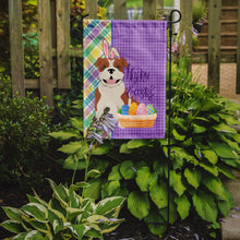 Load image into Gallery viewer, Red English Bulldog Easter Garden Flag – Decorative Outdoor Yard Flag