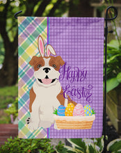 Load image into Gallery viewer, Red English Bulldog Easter Garden Flag – Decorative Outdoor Yard Flag