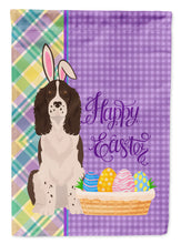 Load image into Gallery viewer, Liver English Springer Spaniel Easter Garden Flag – Decorative Outdoor Yard Flag