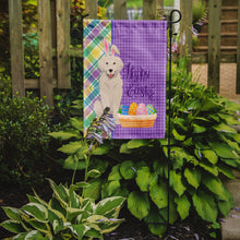 Load image into Gallery viewer, Cream Golden Retriever Easter Garden Flag – Decorative Outdoor Yard Flag