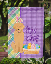Load image into Gallery viewer, Gold Golden Retriever Easter Garden Flag – Decorative Outdoor Yard Flag
