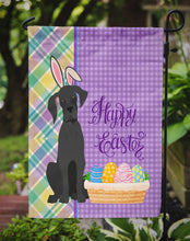 Load image into Gallery viewer, Black Great Dane Easter Garden Flag – Decorative Outdoor Yard Flag
