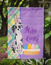 Load image into Gallery viewer, Harlequin Great Dane Easter Garden Flag – Decorative Outdoor Yard Flag