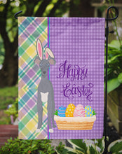 Load image into Gallery viewer, Gray Italian Greyhound Easter Garden Flag – Decorative Outdoor Yard Flag