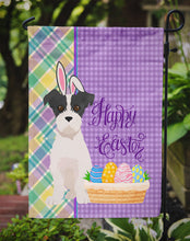Load image into Gallery viewer, Black White Wirehair Jack Russell Terrier Easter Garden Flag – Decorative Outdoor Yard Flag