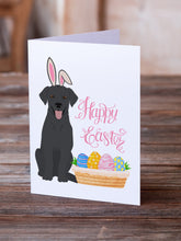Load image into Gallery viewer, Black Labrador Retriever Easter Greeting Cards -  Blank Note Cards – 8-Pack of Artist-Designed Cards with Envelopes