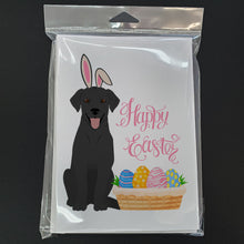 Load image into Gallery viewer, Black Labrador Retriever Easter Greeting Cards -  Blank Note Cards – 8-Pack of Artist-Designed Cards with Envelopes