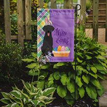 Load image into Gallery viewer, Black Labrador Retriever Easter Garden Flag – Decorative Outdoor Yard Flag